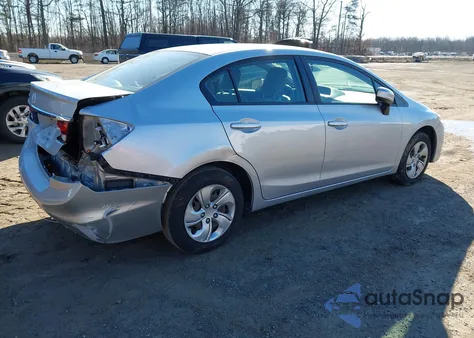 2015 Honda Civic Lx from USA, damaged, VIN 19XFB2F50FE298360